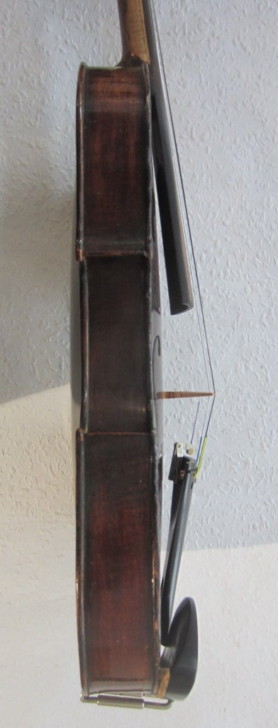 Violine Deutsche Geige Zettel: J. L. Kriner Zarge